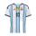Argentinien Trikot Home Messi 26 Jersey Kinder blau/weiß