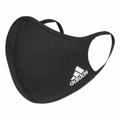 Adidas Atemschutzmaske Schwarz, 3er Pack