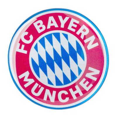 FC Bayern 3D-Aufkleber Logo Bunt