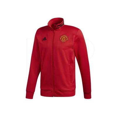 Adidas Manchester United Trainingsjacke rot mit Logo Gr. S