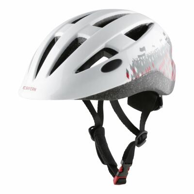 FC Bayern Fahrradhelm Junior White Gr. 53-58