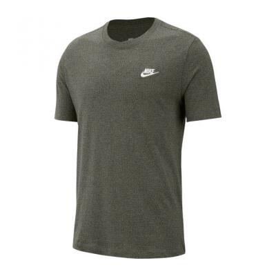 Nike Club T-Shirt Herren Grün Gr. L