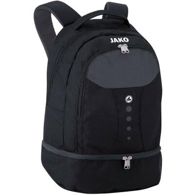 Jako Rucksack Striker mit Bodenfach Schwarz