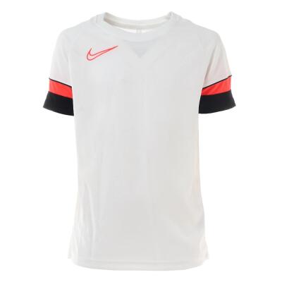 Nike Academy 21 Shirt Weiß/Neon Orange Kinder Gr. S (128-137)