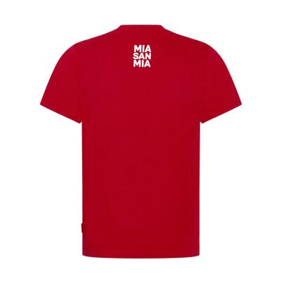 FC Bayern T-Shirt Logo Rot 5 Sterne Kinder