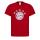 FC Bayern T-Shirt Logo Rot 5 Sterne Kinder Gr. 116