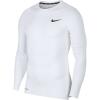 Nike Pro Compressions Long Sleeve Weiß Gr. S