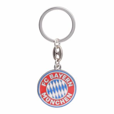 FC Bayern Schlüsselanhänger Logo Bunt