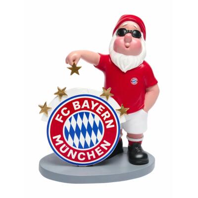 FC Bayern Gartenzwerg 5 Sterne