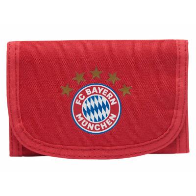 FC Bayern Geldbeutel Rot 5 Sterne Logo