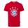 FC Bayern T-Shirt Logo Rot