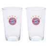 FC Bayern Fanglas 2er Set 5 Sterne 0,3 Liter