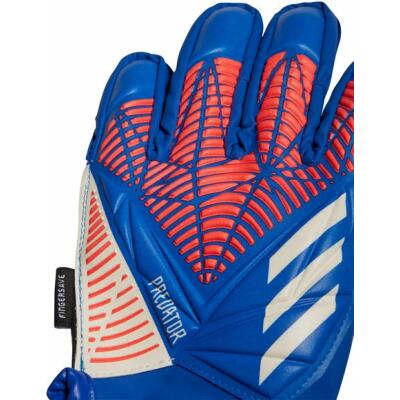 Adidas Predator GL Match Fingersafe Torwarthandschuh Blau/Rot/Weiß