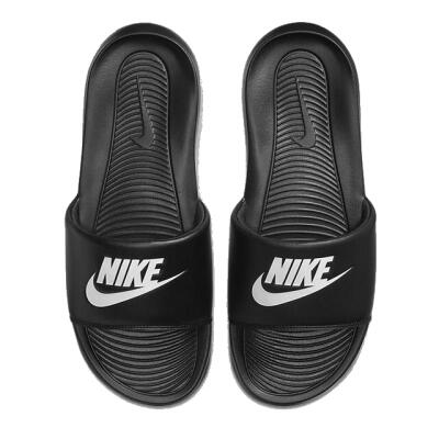 Nike Victori One Slide Schwarz/Weiß