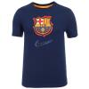 FC Barcelona T-Shirt Logo Blau Gr. M