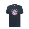 FC Bayern T-Shirt 5 Sterne Logo Navy Blau Kinder Gr. 164
