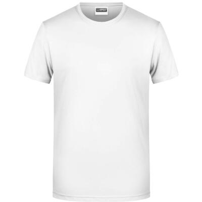James & Nicholson 8008 Bio T-Shirt Weiß Gr. 3XL