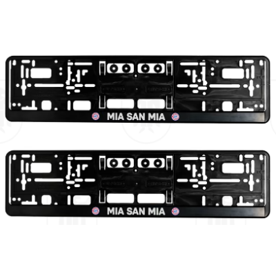 FC Bayern Kennzeichenverstärker 3D 2er Set