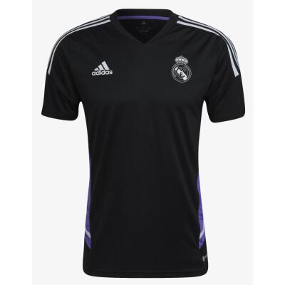 Real Madrid Condivo Trainingsshirt 21/22 Schwarz Gr. S