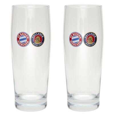 FC Bayern Halbeglas 2er Set