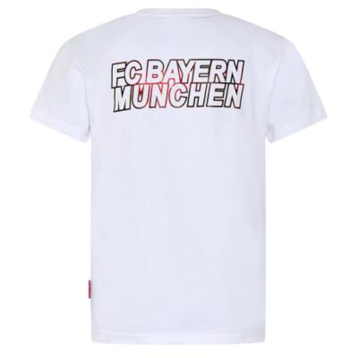 FC Bayern T-Shirt Galaxy Weiß 22/23 Kinder