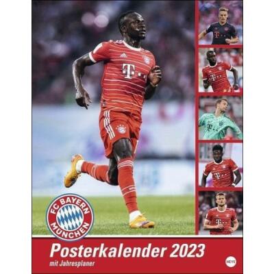 FC Bayern Posterkalender 2023