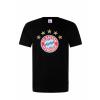 FC Bayern T-Shirt Logo Schwarz Kinder Gr. 164
