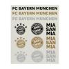 FC Bayern Aufkleberkarte 2er Set