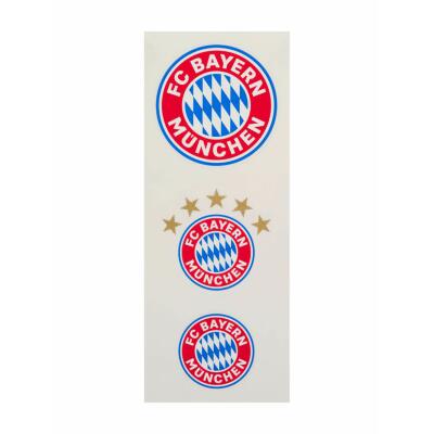 FC Bayern Sticker Logo 3er Set