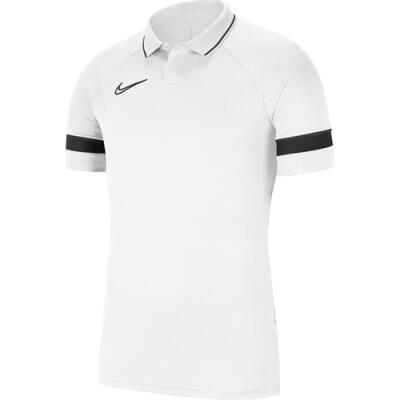 Nike Poloshirt Academy 21 Herren Weiß