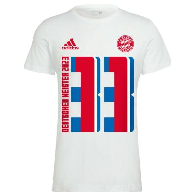 FC Bayern Meister 2023 T-Shirt Weiß Herren