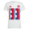 FC Bayern Meister 2023 T-Shirt Weiß Herren Gr. M