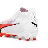 Puma ULTRA PRO FG/AG White/Black/Fire Orchid Gr. 46,5