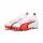 Puma ULTRA PRO FG/AG White/Black/Fire Orchid Gr. 46,5