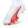 Puma ULTRA PRO FG/AG White/Black/Fire Orchid Gr. 46,5